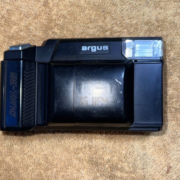 Argus Dual-35 35mm Film Camera – Tested & Working, Flash Functional, Vintage - Picture 3 of 8